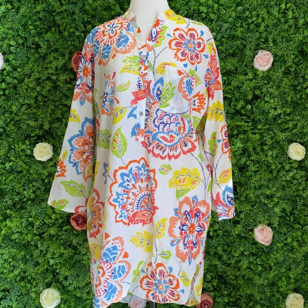 Seychelles Quarter Button Tunic